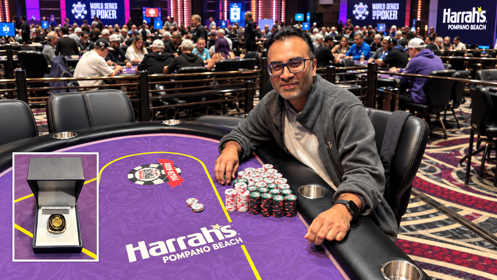 Amin Hosein conquista su primer anillo de la WSOP y deja en alto a Trinidad y Tobago
