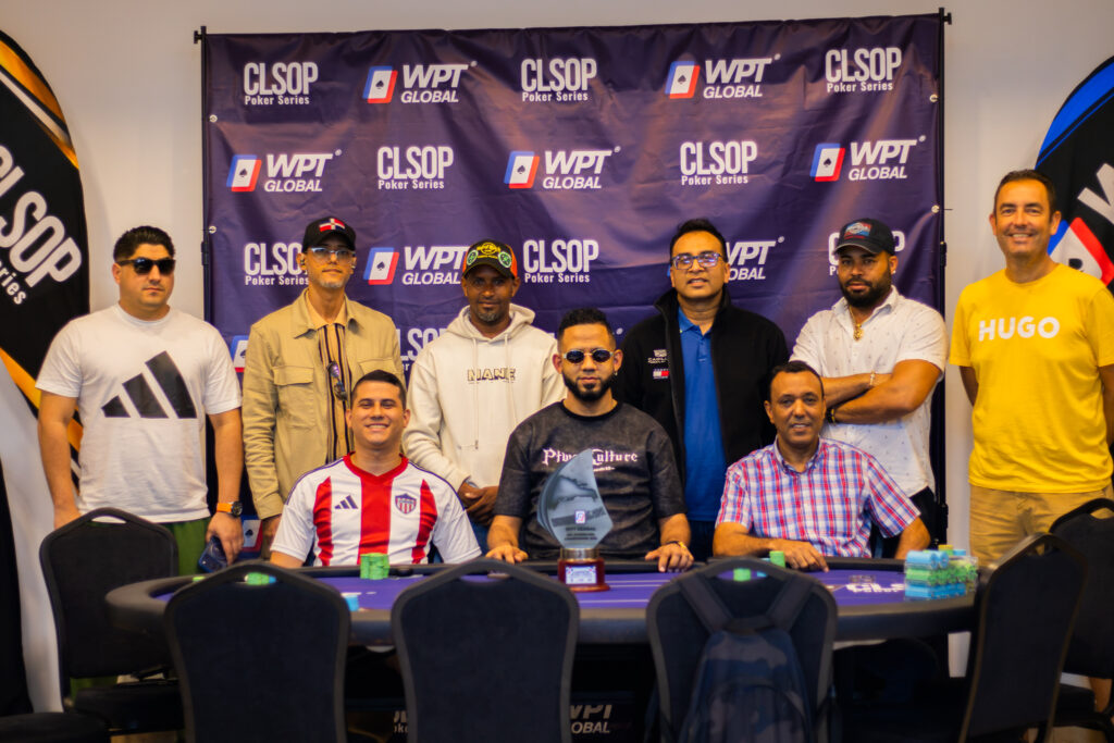 Eduardo Zurga conquista el Second Chance del WPT Global Festival con CLSOP en Santo Domingo