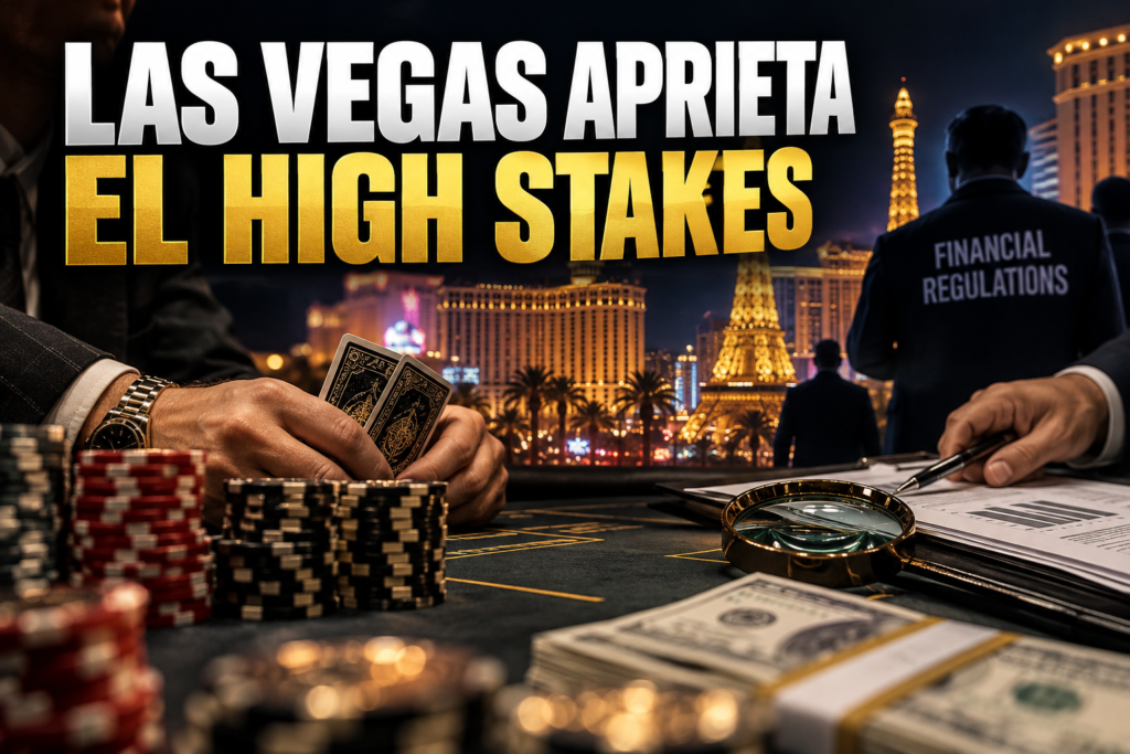 El high stakes de Las Vegas entra en una nueva etapa: controles financieros ponen presión sobre las partidas privadas