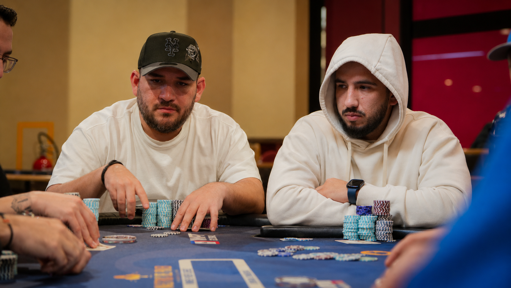 Mesa y Lobo lideran los vuelos 1D y 1E Turbo del Main Event de las WPS