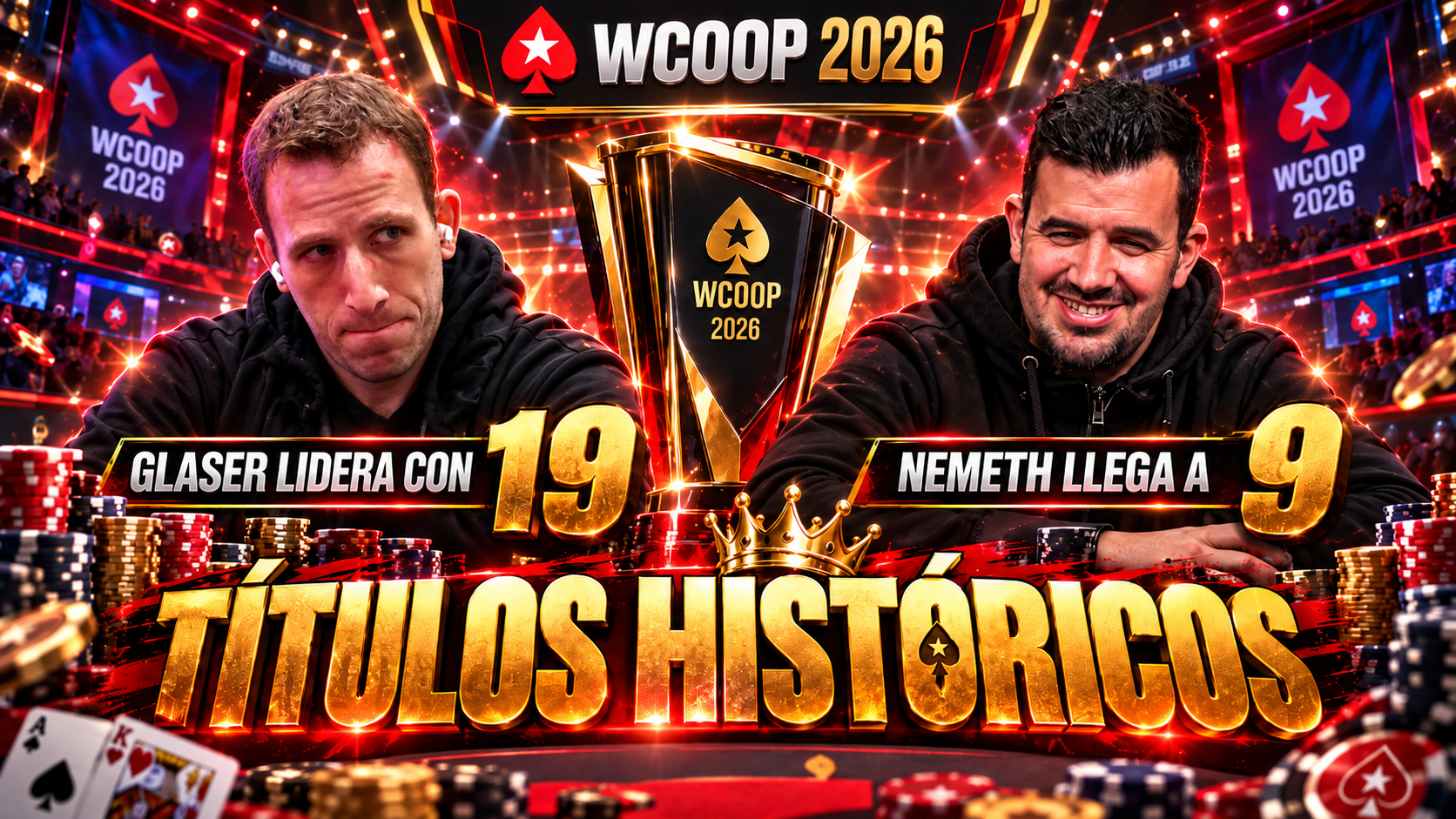 Títulos históricos en el WCOOP