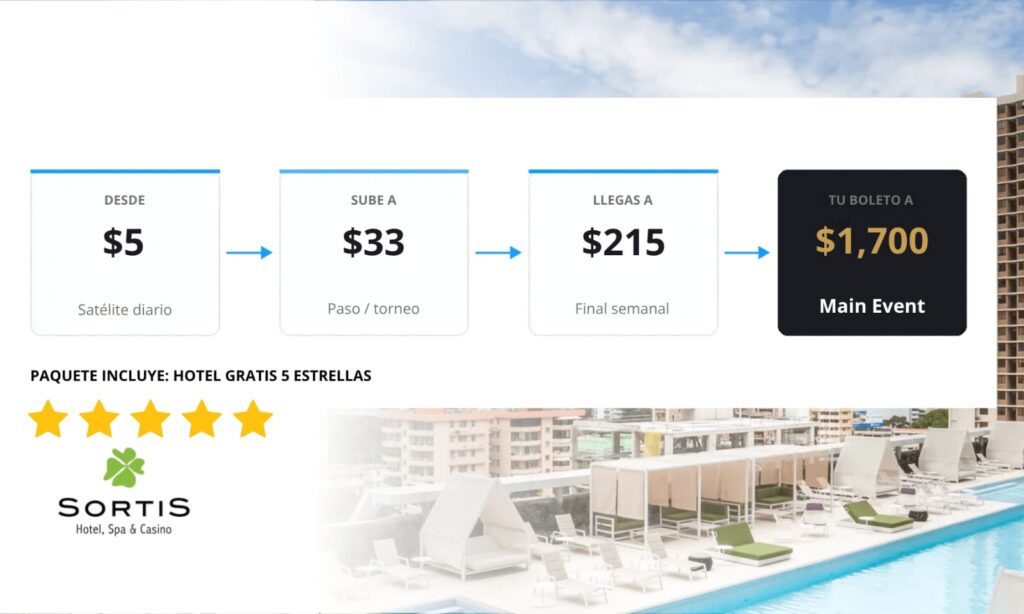 satelite al evento principal de 1.700 hotel gratis 