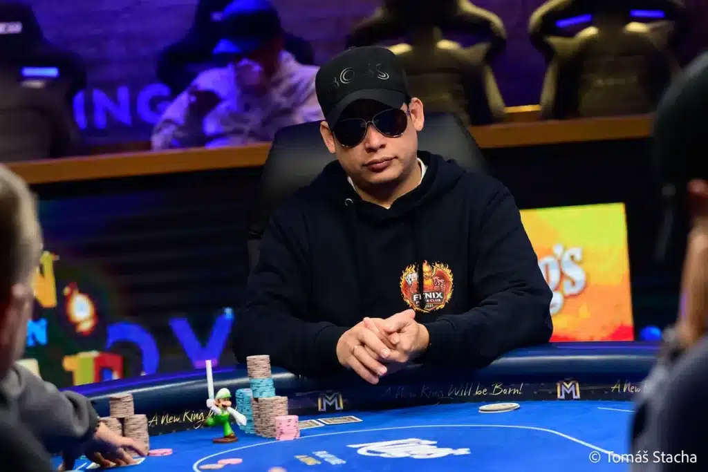 Boundless y Rafael Griman Pabon llevan la bandera latina a la mesa final del €400 Deepstack del King’s Million