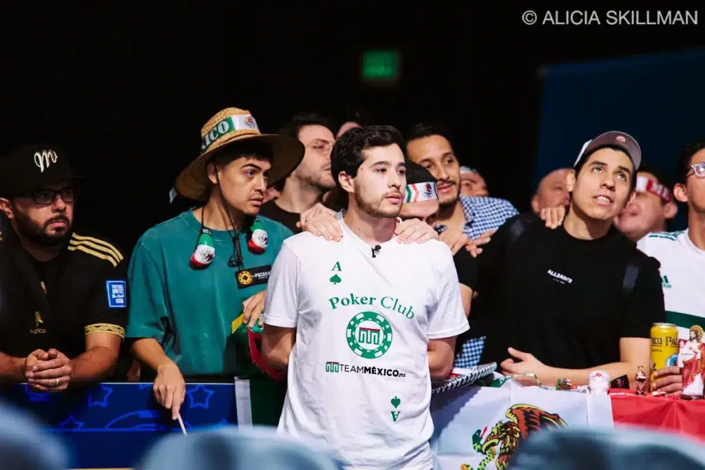 Leo Margets, la única hispana en la mesa final del Main Event de la WSOP 2025