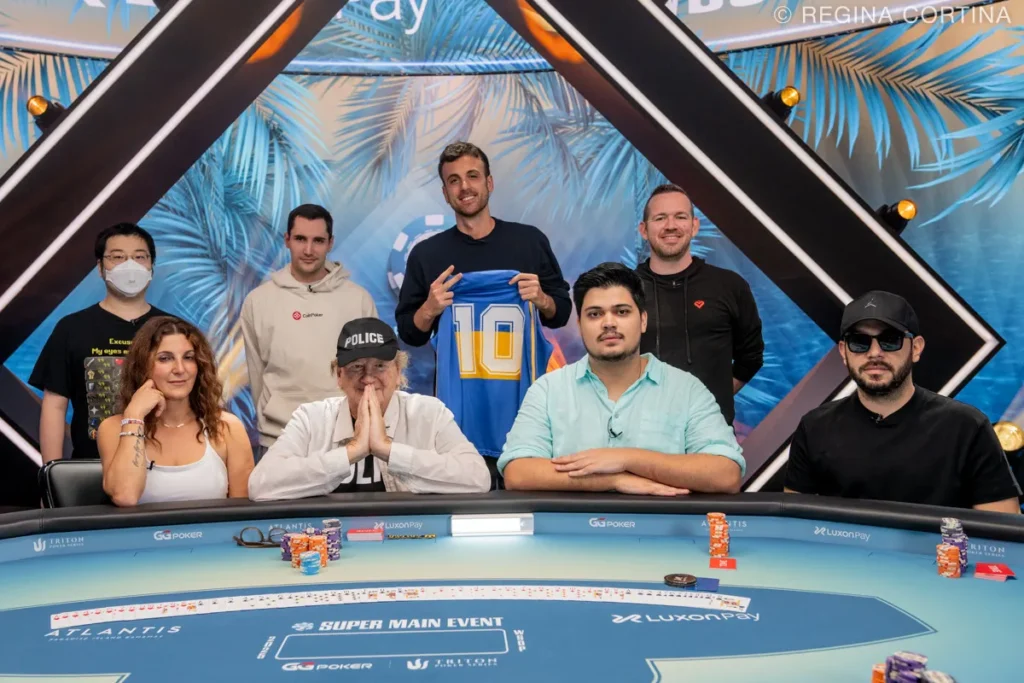 Franco Spitale, finalista del K Super Main Event de WSOP Paradise: 8º lugar y USD 