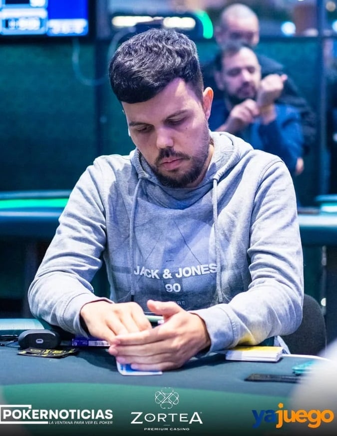 Meseguer se convirtió en el primer campeón del Festival 300M GTD del Zortea Poker Room